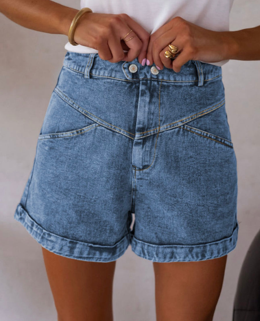 Ivy’s Cuffed Denims