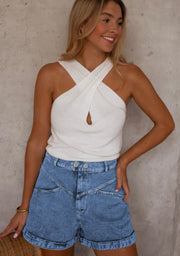 Ivy’s Cuffed Denims